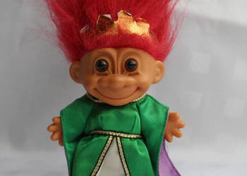 Troll Russ Czerwony Królowa Władczyni Księżniczka Figurka Zabawka