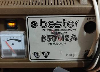 Prostownik Bester  BNS 12V 4A  –Sprawny IKONA PRL!