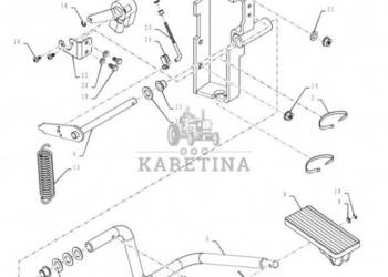 New Holland T6090 T6070 Rurka 446488A1