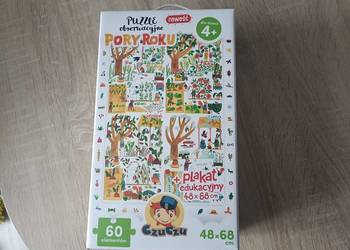 Czuczu puzzle obserwacyjne pory roku 4+