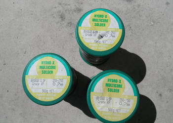 Lut Hydro-X muliticore solder BS219 0,7mm 0,5 kg grade KP