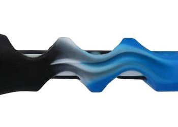 Lufka Szklana z Kolorowym Pokryciem Gumowym 8,1 cm