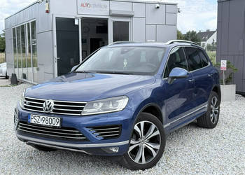 Volkswagen Touareg 3.0 V6 TDI 262KM, 2016r, R-Style, hak, Salon PL II (201…