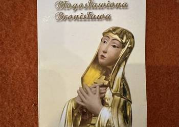 Obrazek Błogosławiona Bronisława, składany, z litanią