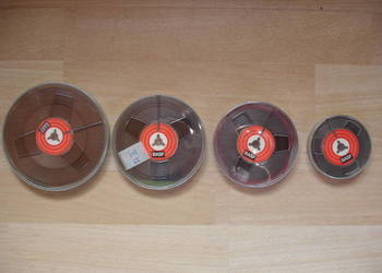 Taśma szpulowa BASF-ORWO 13cm 11cm 10cm