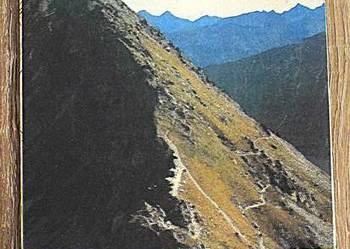 Tatry polskie i słowackie, mapa turystyczna z 1991 stan bardzo dobry