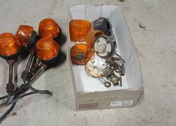 Kierunkowskazy chart, klosze obudowy, rurki/części