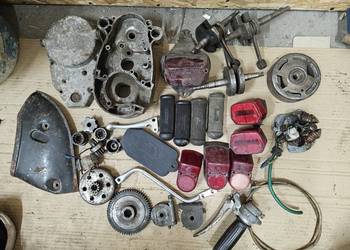 Części Romet Motorynka Komar lampa zapłon wał Osłona uchwyt