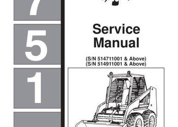Bobcat 751 instrukcja naprawy PL