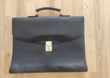 Aktówka teczka torba skórzana retro