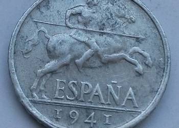 HISZPANIA-10 CENTÓW-1941 r (FRANCO)