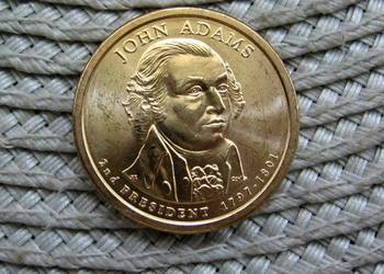 USA 1 Dolar 2007r - D - John Adams - Prezydenci USA 1 Dolar 2007r - D - John Adams - Prezydenci