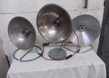 Stara lampa aluminiowa loft vintage