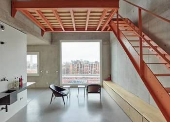 NOWOCZESNA ANTRESOLA LOFT STYL JAPANDI BALUSTRADA SZKLANA | DESIGN 2026