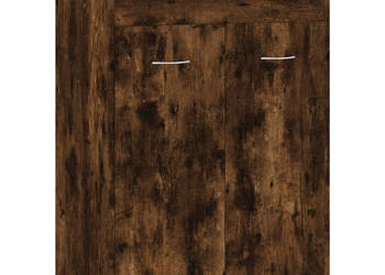 Szafka na buty przydymiony dąb 60x35x84 cm WM-815417