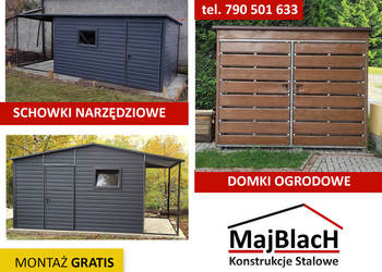 Wiata Śmietnikowa Altana ogrodowa ,Garaż Blaszany ,Schowek – Maj-Blach