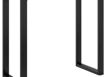 Czworokątne nogi do stołu 80x40x73 cm żeliwo WM-357885
