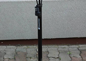 Pompka rowerowa stojąca z manometrem