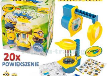 Crayola MINIONKI Projektor na Ścianę Rzutnik do Kolorowania