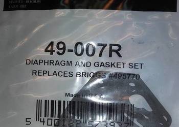 Membrana gażnika BRIGGS pulsa prim 3,5HP