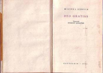 (0634) DEO GRATIAS – MICHEL SERVIN