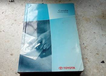 Instrukcja Toyota COROLLA 2001r po polsku