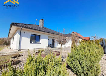 Parterowy dom w Pasłęku, 125 m², działka 996 m²