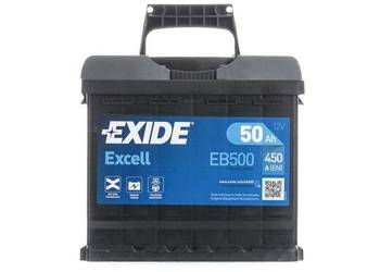 Akumulator 50Ah 450A Exide Excell P+