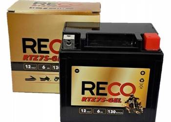 AKUMULATOR MOTOCYKLOWY RECO RTZ7S-GEL FTZ7S YTZ7S