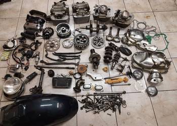 Yamaha XV 535 virago silnik części wał cylinder głowica kapa