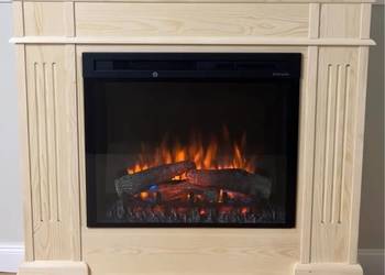 Kominek z drewna wkład elektryczny Dimplex eko boho bio rustic Wonder/SL