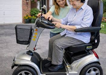 Skuter inwalidzki elektryczny PRACTI COMFORT duże koła szybki GWARANCJA