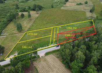 Oferta sprzedaży działki 1366m2 Daleszyce