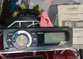 Radio aquatic av + wzmacniacz hogtunes harley