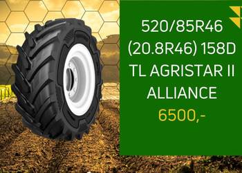 NOWE OPONY ALLIANCE 520/85R46 (20.8R46) 158D TL AGRISTAR II