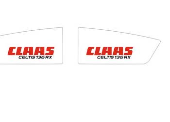 Naklejki Claas celtis 136 rx super mocne zamienniki