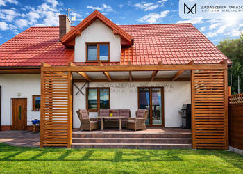 Zadaszenie na taras z drewna | Producent | Klasa Premium