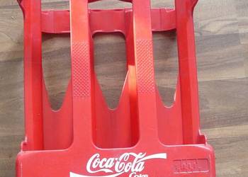 Pojemnik PRL na 6 butelek coca cola