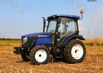 Ciągnik rolniczy 50 KM LOVOL M504 radialny, klimatyzacja, Trelleborg, gwar…