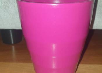 Fioletowa, fuksja osłonka, doniczka ceramiczna