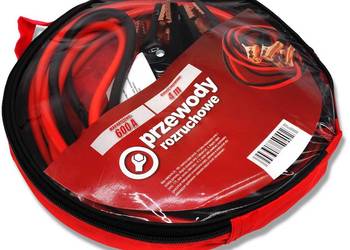 Mocne Przewody Kable ROZRUCHOWE 600A 4M 12/24V [3052]