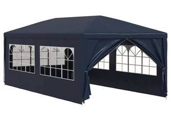 vidaXL Namiot imprezowy, 3 x 6 m, niebieski(SKU:90337)