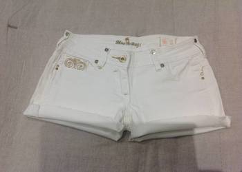 Spodenki Jeans Damskie r / 36 Białe