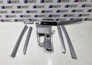  BMW F10 F11 LISTWY DEKORY OZDOBNE M-PAKIET ALUMINIUM NAVI