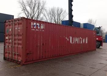 Kontener Morski Używany Magazynowy - 40HC - 12m - Pewny Kontener.