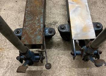 Duży podnośnik warsztatowy żaba