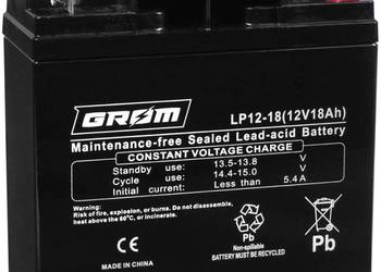 GROM 12V 18Ah LP12-18
