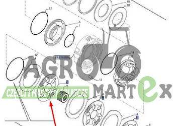 319649, 3196490, 2043092, 2172895, 3491081, 602074, CA0143874 TARCZA CLAAS 319649, 3196490, 2043092, 2172895, 3491081, 602074, CA0143874 TARCZA CLAAS