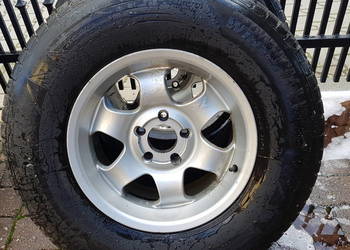 Alu Felgi opony zima 265/70/16 5x114,3 ET25 8x16x25