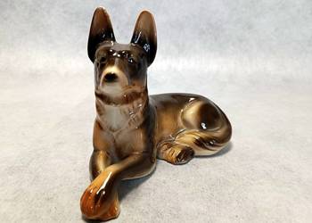 PORCELANOWA FIGURKA PSA- OWCZAREK NIEMIECKI Niemcy